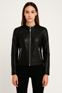 Blouson Femme Style Motard
