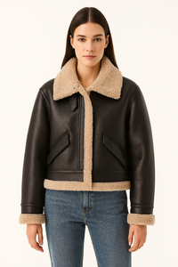 Veste Aviateur Femme Courte