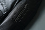 Bomber Corsair - Veste Aviateur en Cuir Col Mouton