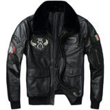 Bomber RescueTeam - Veste Aviateur Noir pour Homme