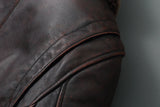 Bomber Corsair - Veste Aviateur en Cuir Col Mouton