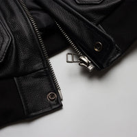Bomber RescueTeam - Veste Aviateur Noir pour Homme