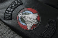 Bomber RescueTeam - Veste Aviateur Noir pour Homme