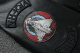 Bomber RescueTeam - Veste Aviateur Noir pour Homme