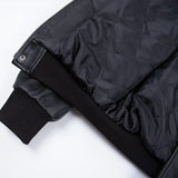 Bomber RescueTeam - Veste Aviateur Noir pour Homme