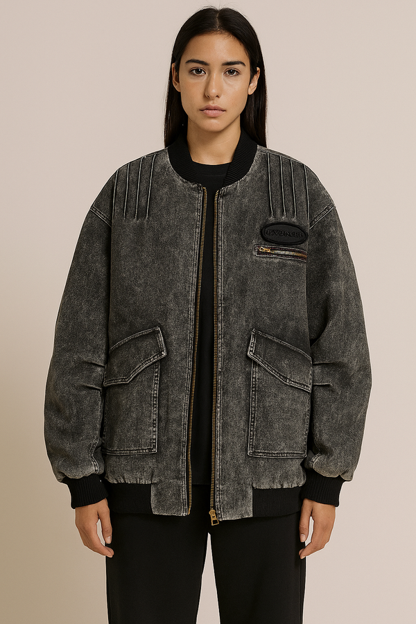 Blouson Cuir Vieillit Aviateur